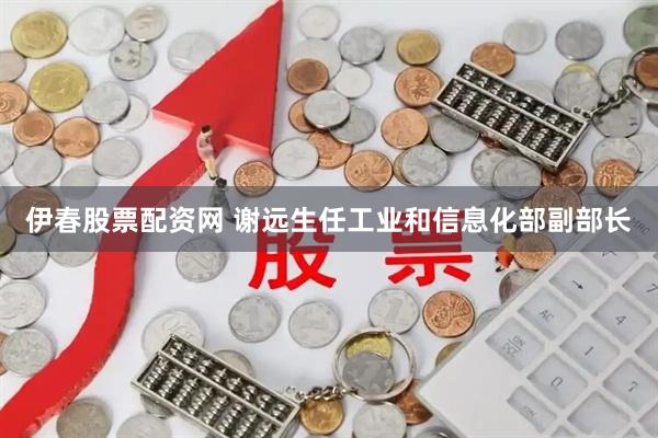 伊春股票配资网 谢远生任工业和信息化部副部长