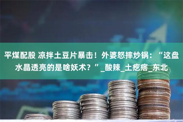 平煤配股 凉拌土豆片暴击！外婆怒摔炒锅：“这盘水晶透亮的是啥妖术？”_酸辣_土疙瘩_东北